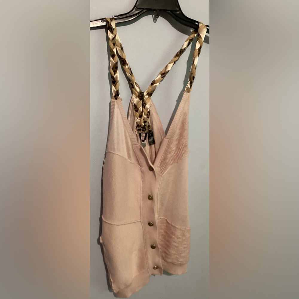 BKE light pink sweater tank Buckle Women’s M
